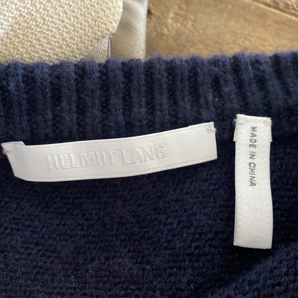 Helmut Lang Asymmetric Neckline Sweater - Picture 7 of 9